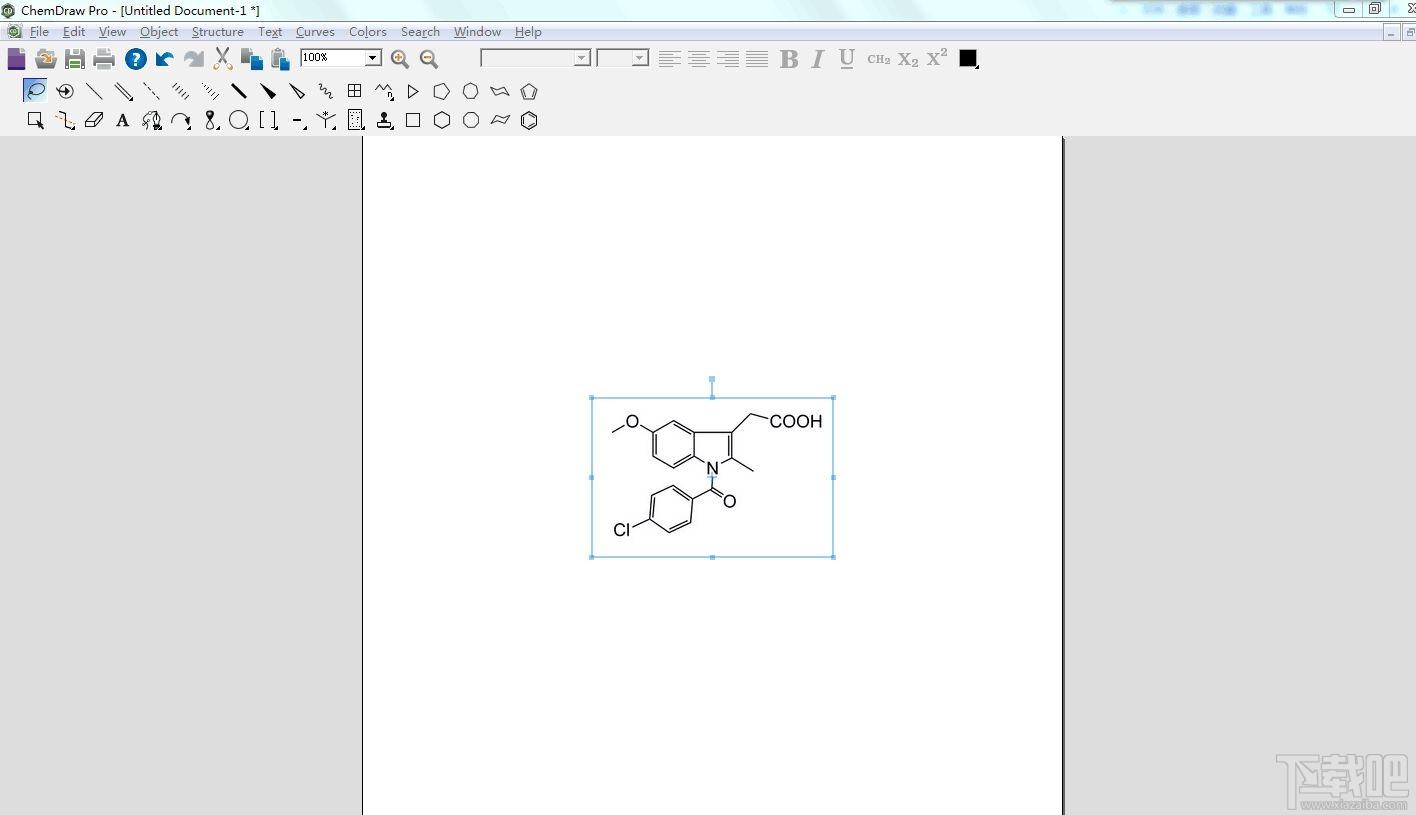 ChemDraw Std,化学结构式绘图编辑软件
