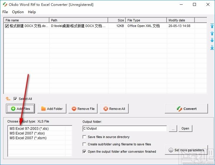 Okdo Word Rtf To Excel Converter下载,Word转Excel转换器