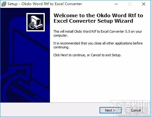 Okdo Word Rtf To Excel Converter下载,Word转Excel转换器