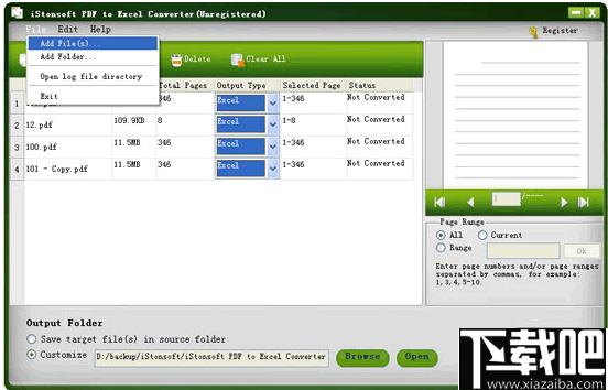 iStonsoft PDF to Excel Converter下载,PDF转换,文档转换