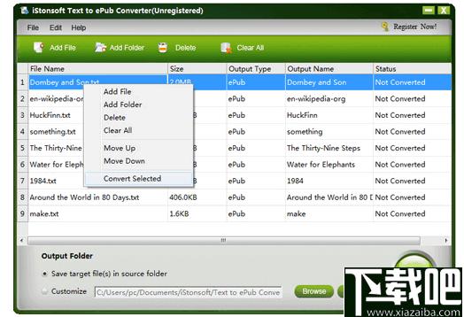 iStonsoft Text to ePub Converter下载,TXT转换,文件转换