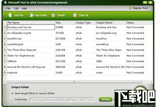 iStonsoft Text to ePub Converter下载,TXT转换,文件转换