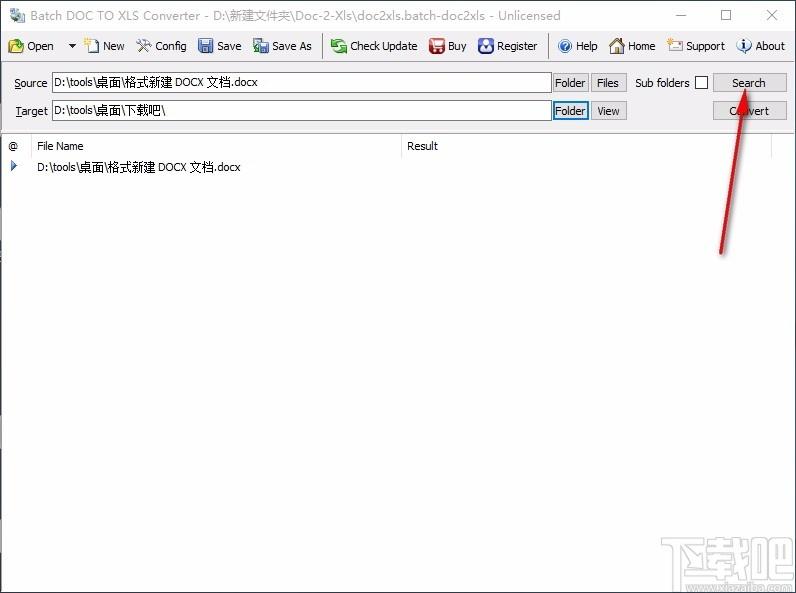 Batch Word to Excel Converter下载,Word转Excel软件
