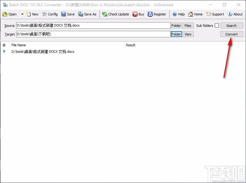 Batch Word to Excel Converter下载,Word转Excel软件