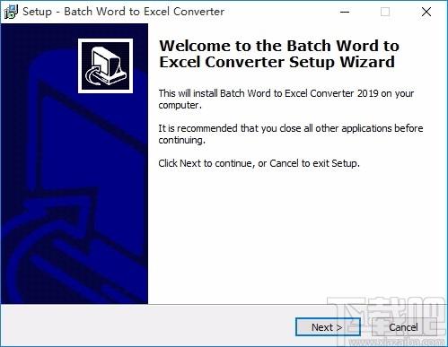 Batch Word to Excel Converter下载,Word转Excel软件