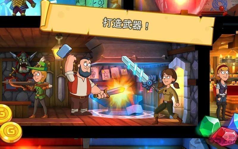 幻想王国hustle castle下载,幻想王国,策略游戏,经营游戏