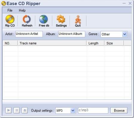 EaseCDRipper,刻录.