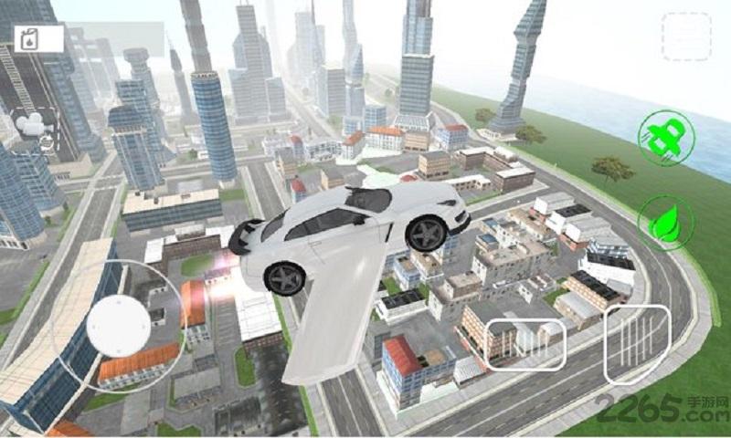 飞行汽车模拟3d官方版下载,飞行汽车模拟3d,赛车游戏,竞速游戏