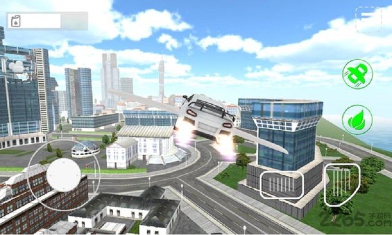 飞行汽车模拟3d官方版下载,飞行汽车模拟3d,赛车游戏,竞速游戏